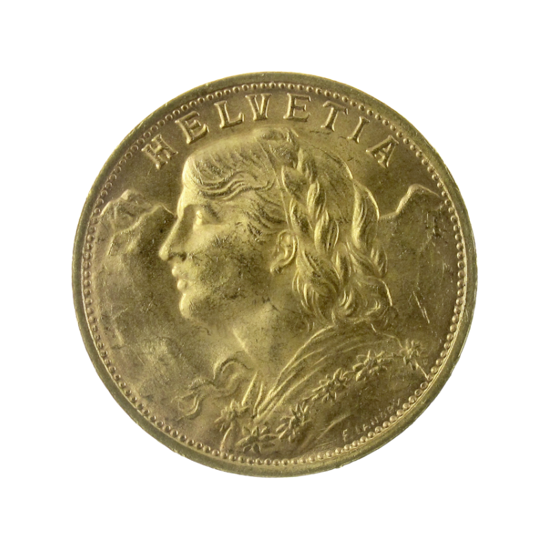 20 Francs Croix Suisse